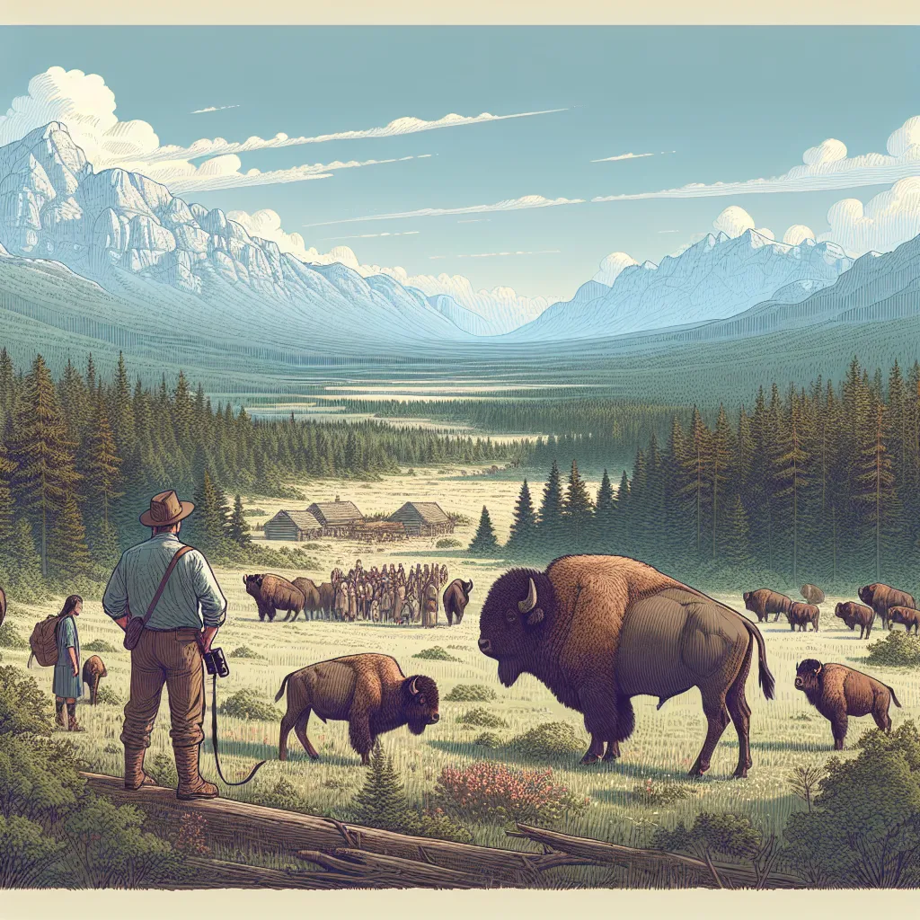 American Bison Introduced on Croatia’s Velebit Mountain