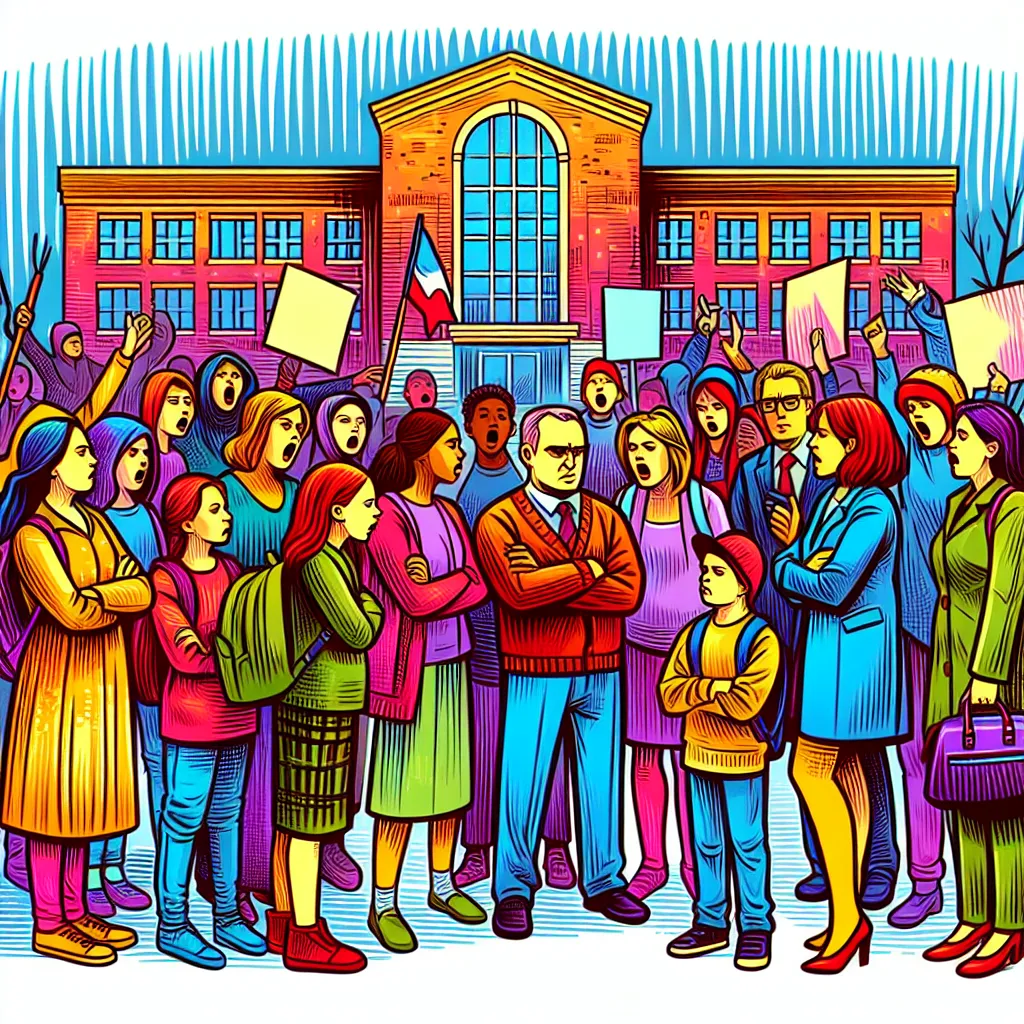 Protest as Pupil Transfers Amid Tensions in Zagreb School