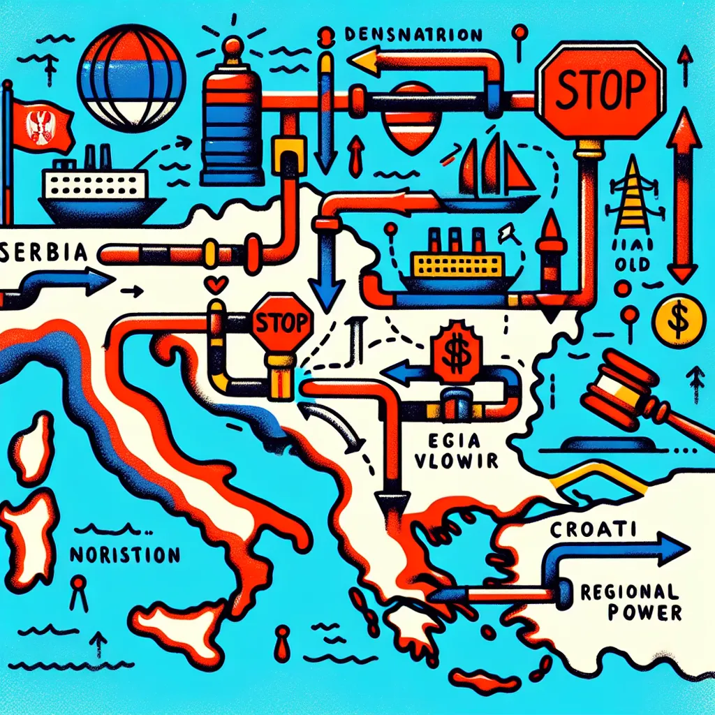 US Sanctions Affect Serbian Oil Industry, Talks in Croatia
